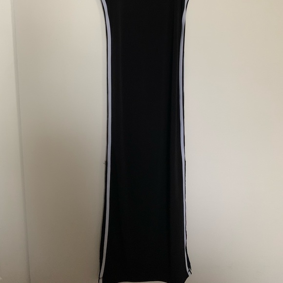Black and white long bodycon dress - Picture 2 of 4